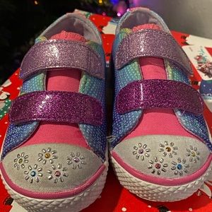 Gently used Light up Sketchers